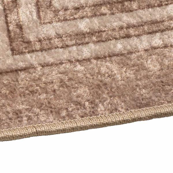 Teppichläufer MARSA Weiß 50 x 100 cm Polyester und PVC