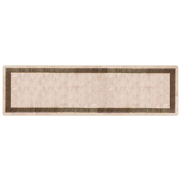 Teppichläufer MARSA Schwarz 100 x 350 cm Polyester und PVC