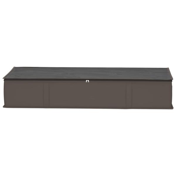 Aufbewahrungsbox mit transparentem Oberfenster 6 stk. 90 l Grau