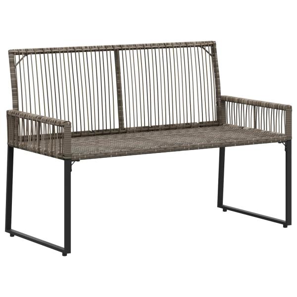 Bank Outdoor 2 -Seater 4 stk. 110 x 59 x 82 cm Poly-Rattan