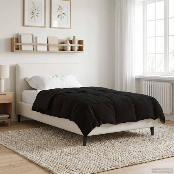 ARDEBO.de - Winterbettdecke 140 x 220 cm Winter Mikrofaser (100% Polyester)