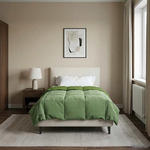 ARDEBO.de - Winterbettdecke 140 x 220 cm Winter Mikrofaser (100% Polyester)