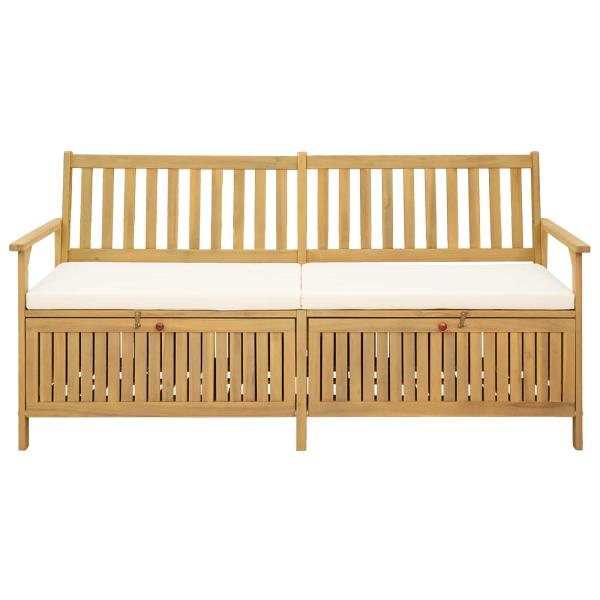 Garten-Aufbewahrungsbank 2 -Seater 170 x 63 x 84 cm Rechteckig