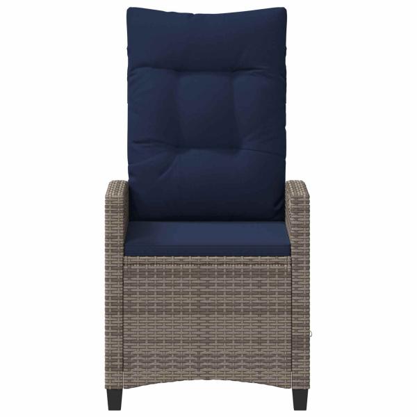 Verstellbarer Gartenstuhl 56 x 60 x 112 cm Stahl