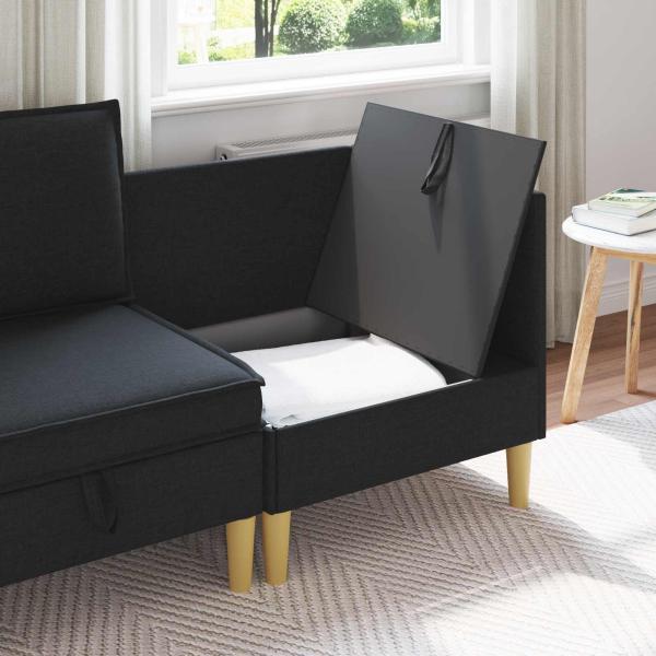 Sofa mit Stauraum Stoff