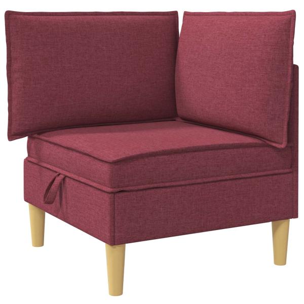 Sofa mit Stauraum Stoff