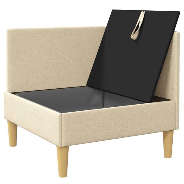 Sofa mit Stauraum Stoff