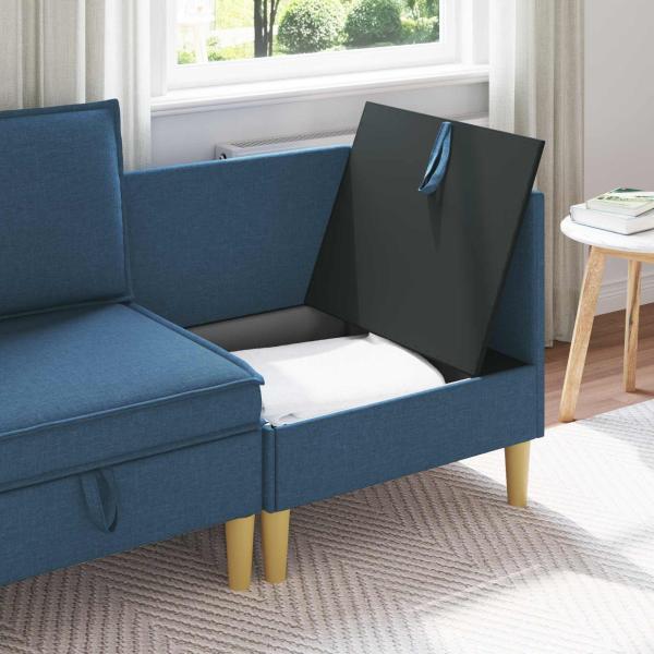 Sofa mit Stauraum Stoff