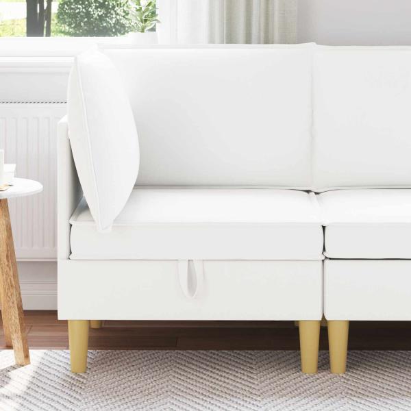 ARDEBO.de - Sofa mit Stauraum Stoff