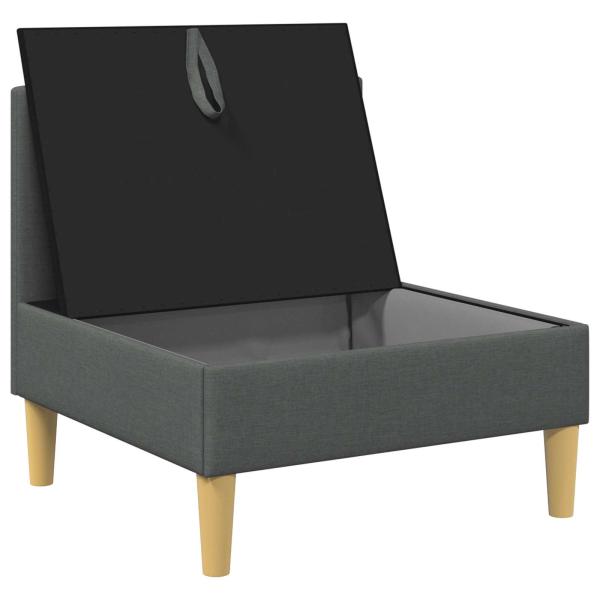 Sofa mit Stauraum Stoff