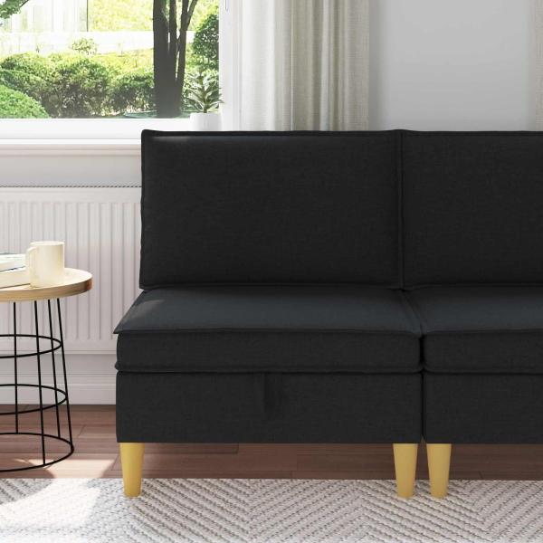 ARDEBO.de - Sofa mit Stauraum Stoff