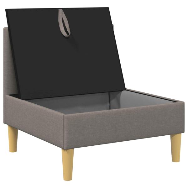 Sofa mit Stauraum Stoff
