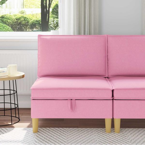 ARDEBO.de - Sofa mit Stauraum Stoff
