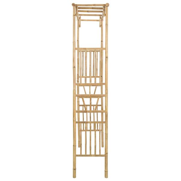 Gartenbogen Natur 110 x 40 x 205 cm Bambus