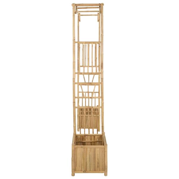 Gartenbogen Natur 177 x 40 x 205 cm Bambus