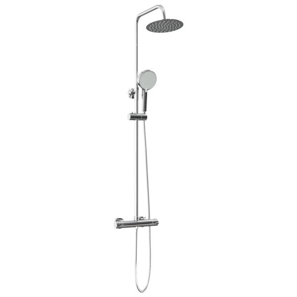 Thermostatisches Duschset Chrom 27 x 46 x 123 cm Edelstahl 201