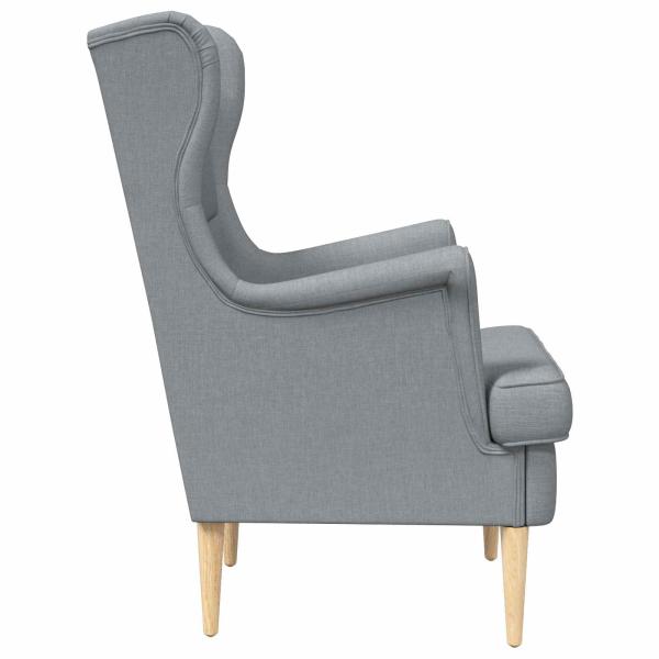 Sessel Hellgrau Stoff