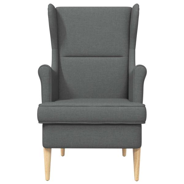 Sessel Dunkelgrau Stoff
