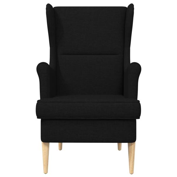 Sessel Schwarz Stoff
