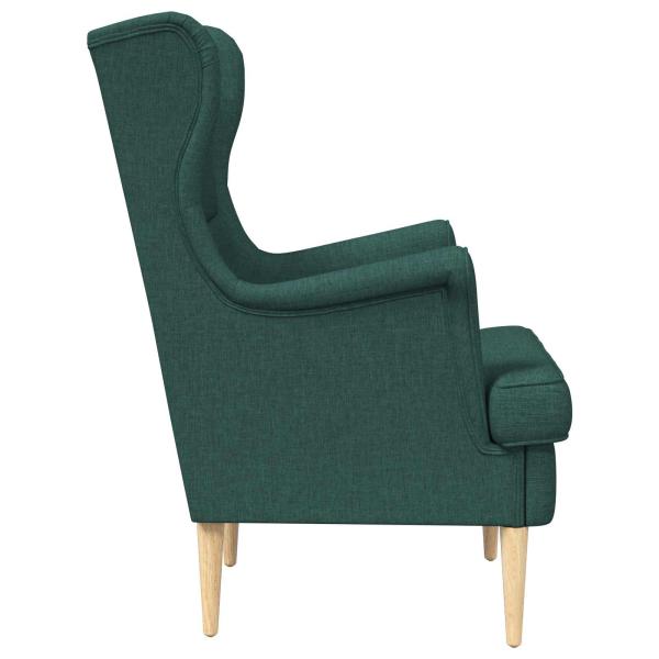 Sessel Dunkelgrün Stoff