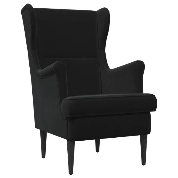 Sessel Schwarz Samt