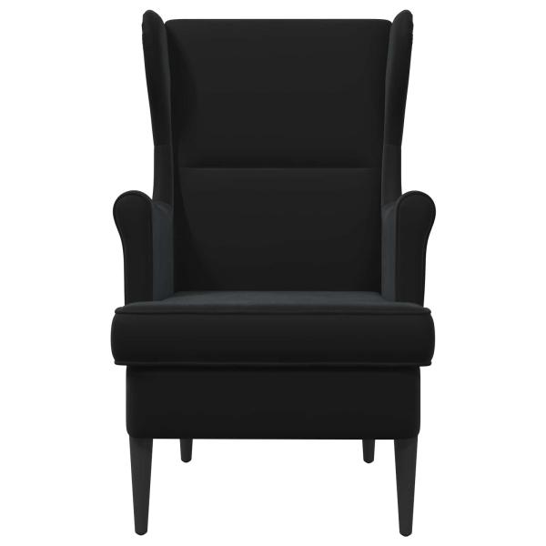 Sessel Schwarz Samt