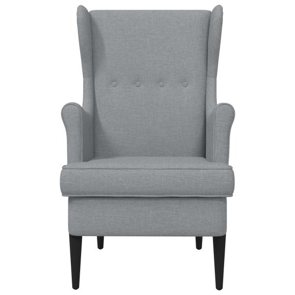 Sessel Hellgrau Stoff