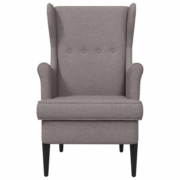 Sessel Taupe Stoff