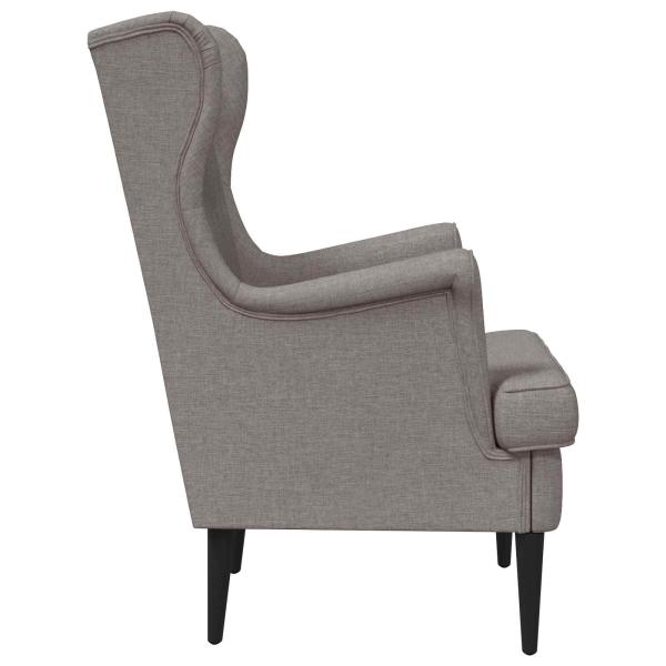 Sessel Taupe Stoff