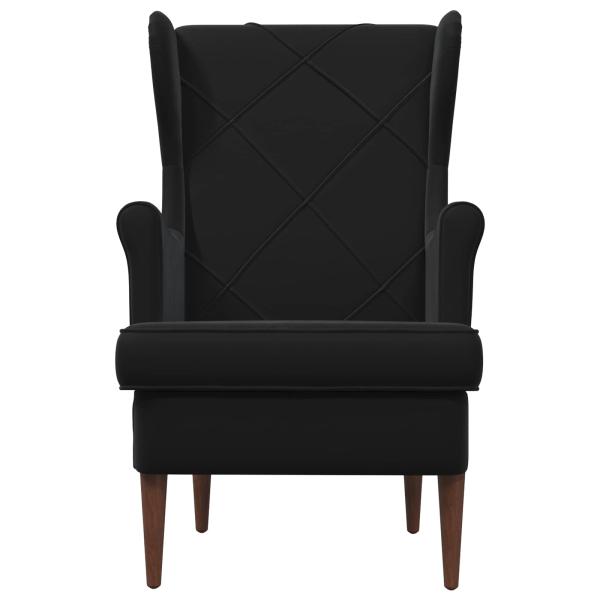 Sessel Schwarz Samt
