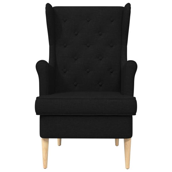 Sessel Schwarz Stoff
