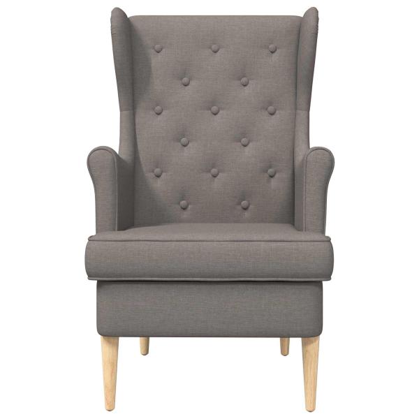 Sessel Taupe Stoff