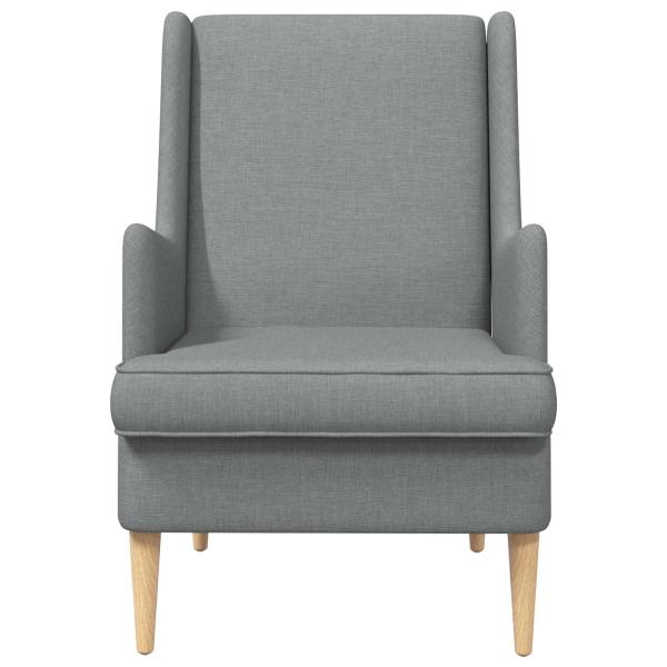 Sessel Hellgrau Stoff