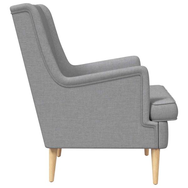 Sessel Hellgrau Stoff