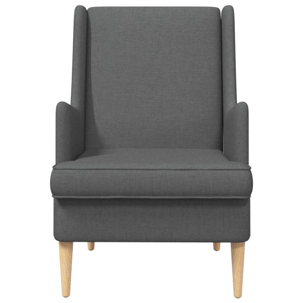 Sessel Dunkelgrau Stoff