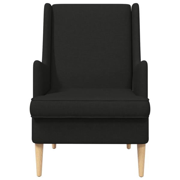 Sessel Schwarz Stoff