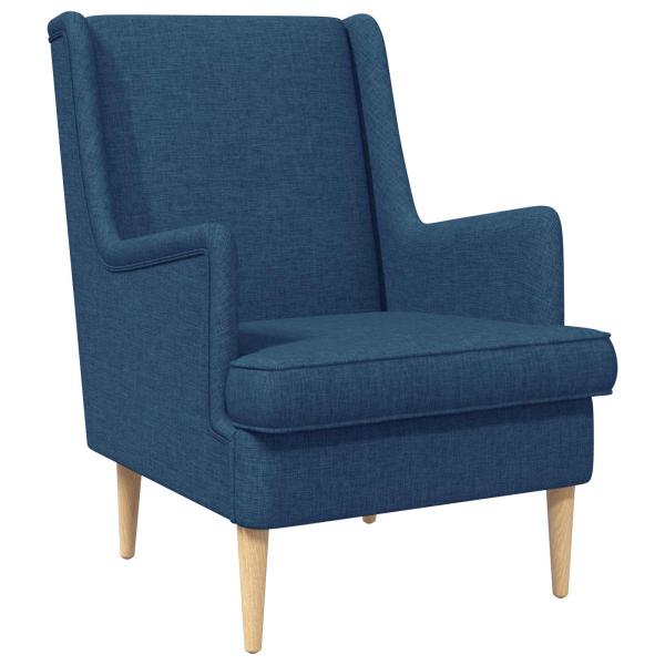 Sessel Blau Stoff