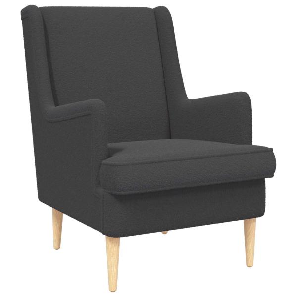 Sessel Dunkelgrau Boucl?