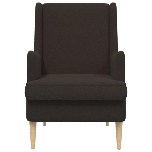 Sessel Schwarz Bouclé