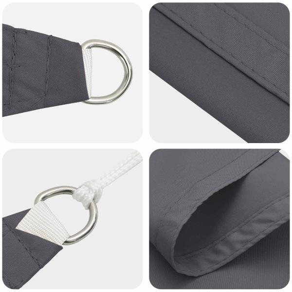 Sonnensegel 6 x 2 m PU beschichtetes Oxford