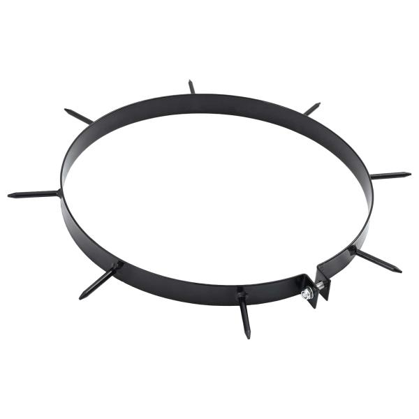 Rasenbelüfter-Klemmen mit Spikes 5 Stk. Ø 30 cm Stahl