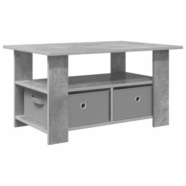Couchtisch Beton Grau 77 x 55 x 42 cm Holzwerkstoff