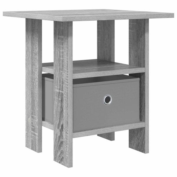 Nachttisch Graues Sonoma 41 x 40 x 45 cm Holzwerkstoff