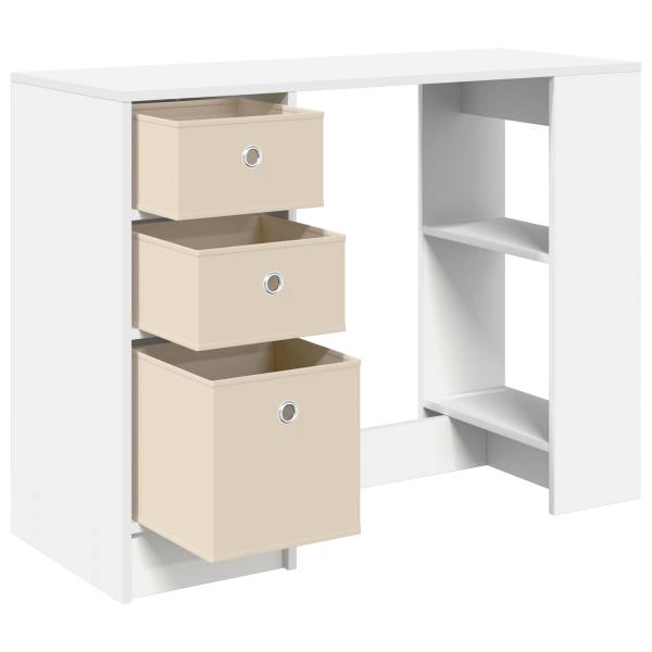 Schreibtisch Weiß 100 x 40 x 75 cm Holzwerkstoff