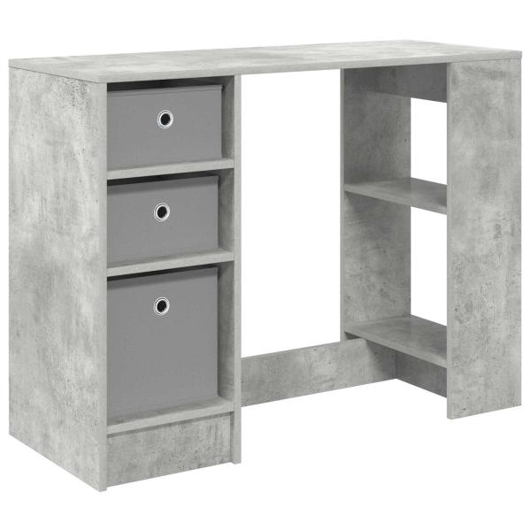 Schreibtisch Betongrau 100 x 40 x 75 cm Holzwerkstoff