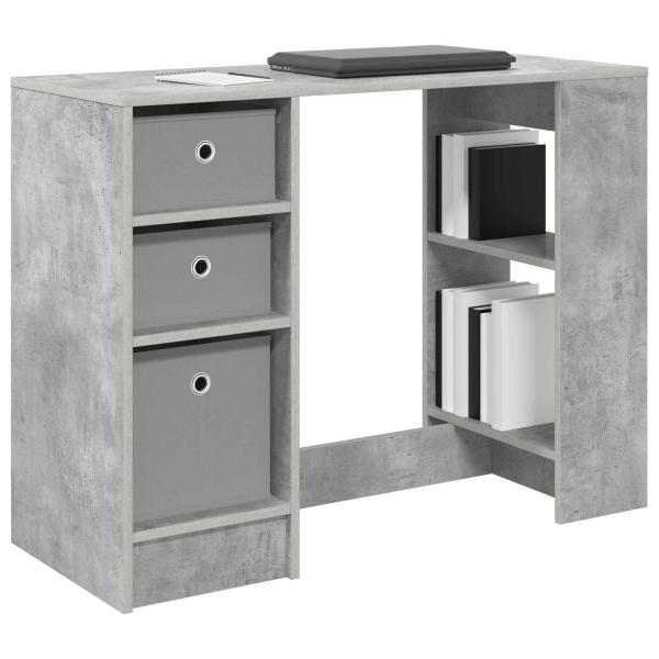 Schreibtisch Betongrau 100 x 40 x 75 cm Holzwerkstoff