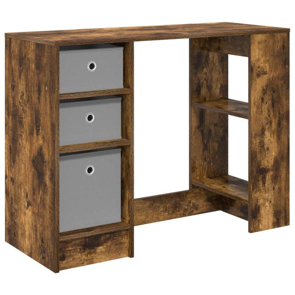 Schreibtisch Räuchereiche 100 x 40 x 75 cm Holzwerkstoff