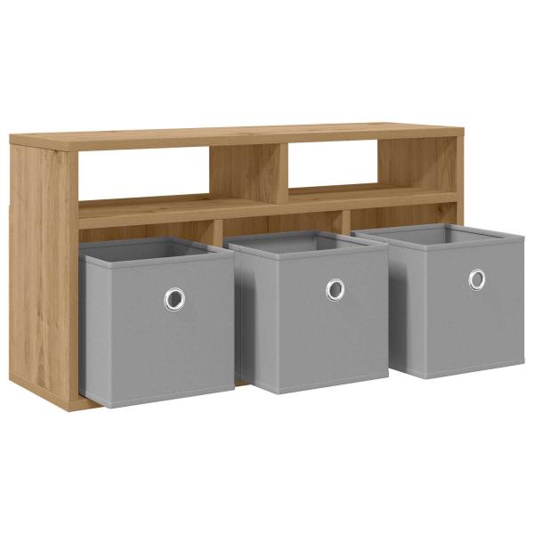 Lowboard 72 x 22,5 x 38 cm Artisan-Eiche