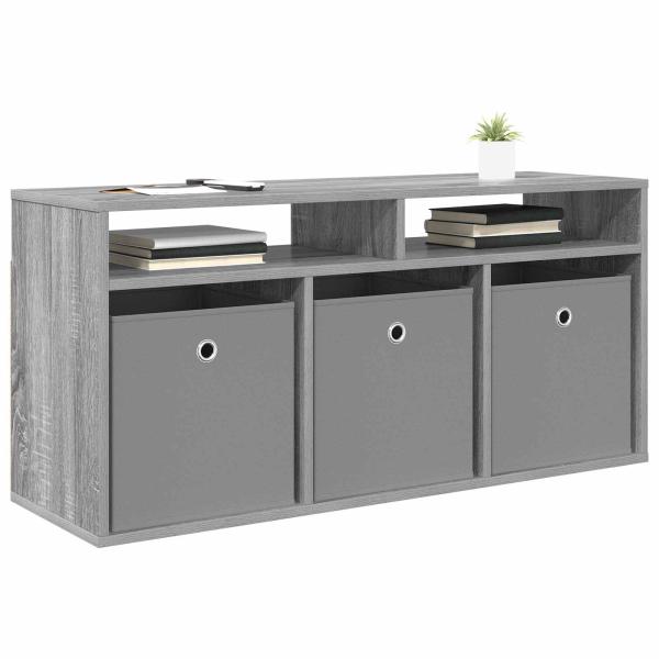 Lowboard mit Schubladen Graues Sonoma 102 x 32 x 48,5 cm