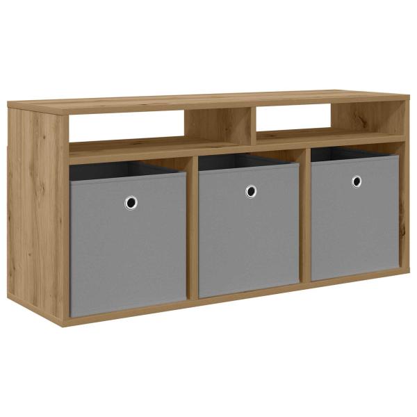 Lowboard 102 x 32 x 48,5 cm Artisan-Eiche